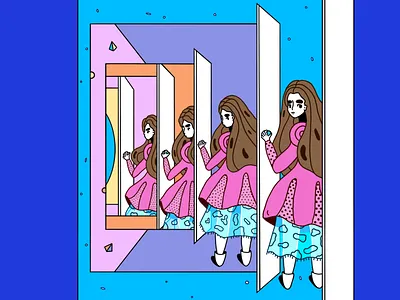 Select Game art character design drawing illustration line art