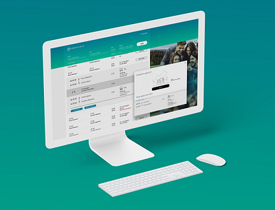 Public Transportartion web booking "Wohin·Du·Willst" green interface minimal minimalistic transportation ui ux web