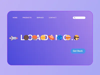 DailyUI076 - Loading daily 100 challenge dailyui dailyui076 dailyuichallenge loading loading screen vector webdesign