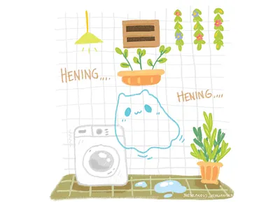 Hening cute cute art cute illustration digital art digital drawing digital illustration doodle illustration kawaii kawaii art kawaii illustration