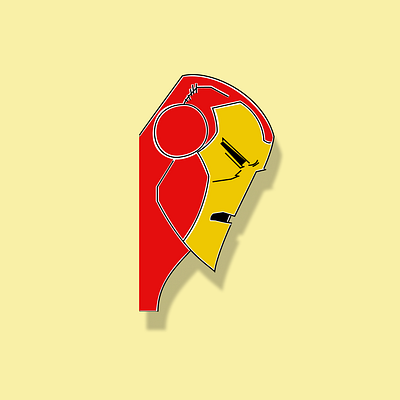 Ironman avenger character art comic comics design figma illustration ironman marvel minimal vector vector art