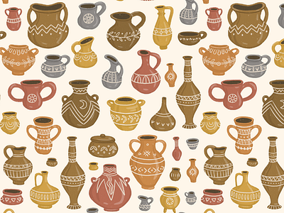 Pottery illustrations cute illustration digital illustration hand draw hand draw illustrations illustration illustrations pottery illustrations procreate procreate illustrations