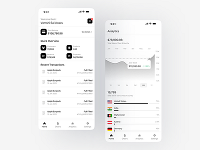 Customer Management UI app design app designer customer management ios ios ui mobile mobile design mobile ui product design ui ux