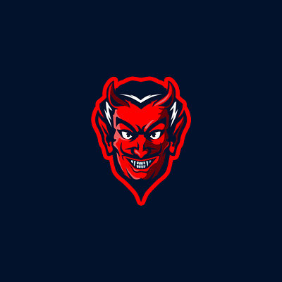 devilman artwork brand char design forsale graphic identity illustration logo mascot