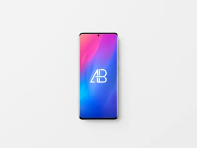 Top View Samsung Galaxy S20 Ultra Mockup android free freebie mobile mockup psd samsung galaxy s20 ultra smartphone