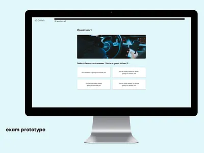 Multi-choice quiz exam