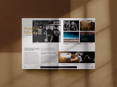 VanLife Magazine - Interior Page Layout design layout magazine print typography