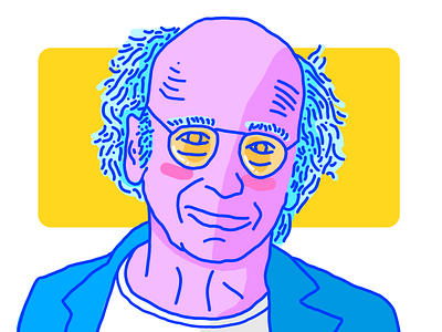 larry. design fun illustration illustrator larry david