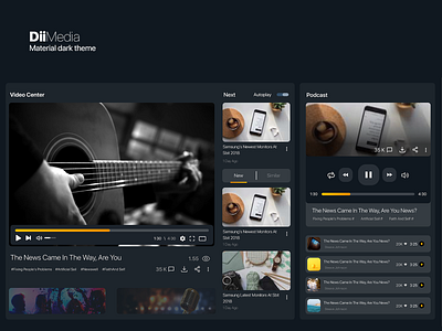 Dii Media Theme media dark media dark