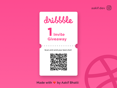 Dribble Invite Giveway design dribble invite dribbleinvite giveway invite giveaway invitegiveway