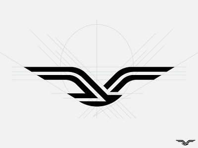 seagull branding identity logo mark symbol