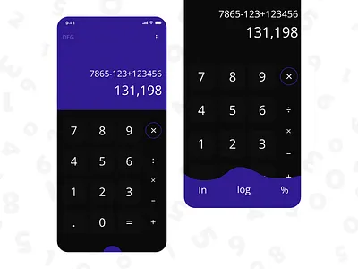 Calculator app calculator calculator ui ui uiuxdesign uxdesign
