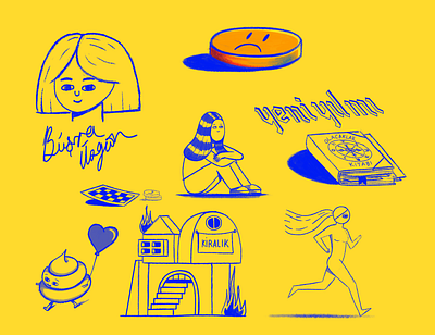doodle character design doodle illustration