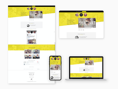 Influencer collaboration landing page | EF x Shopaholic Nicole landing page landing page design ui web design