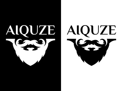 AIQUZE badge badge design barber barbershop beard branding character design illustration lettering logo logo mark logotype man mascot logo symbol type typogaphy vector vintage