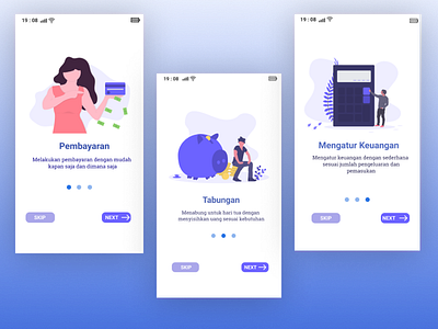 Finance App finance onboarding screen personal project ui uiux