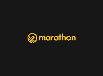 Marathon - Branding branding clean design illustration logo portfolio