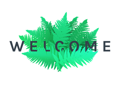 Welcome Fern branding fern illustration illustrator vector
