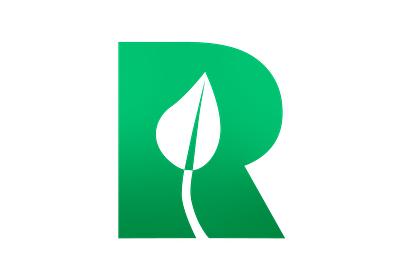 Rhiz app branding illustrator logo vector