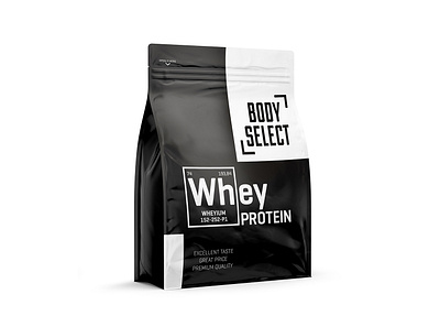 Protein packaging design blackandwhite branding csomagolasdesign csomagolastervezes packagingdesign proteinpackaging typologo wheyprotein