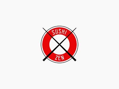 Sushi Zen - 30 Day Logo Challenge LogoCore 30daychallenge 30daylogochallenge logo logo design logocore sushi sushizen