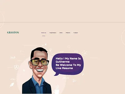 personal website resume ux uxui