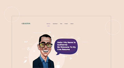 personal website resume ux uxui