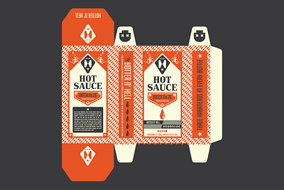 Hot Sauce Package Design artwork branding concept design graphic design illustration logo package design