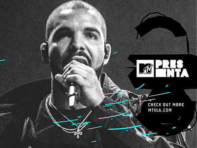 Mtv Presenta advertisement advertising billboard branding design digital drake mtv ooh visual