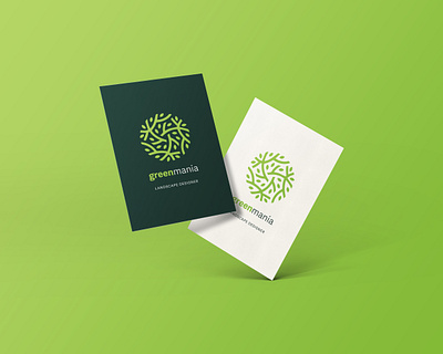 Green Mania brand identity branding design idendity identity design logo logo design logotype