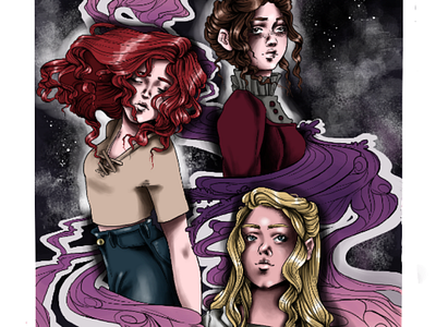 Shadowhunters girls art books cassandraclare digital digitalart fantasy shadowhunters yabooks