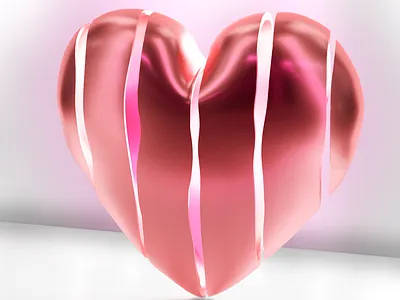 Skinned Heart 3dmodel blender blender3d festivity heart heart broken modeling photoshop saints valentine day