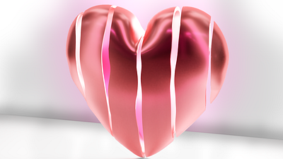 Skinned Heart 3dmodel blender blender3d festivity heart heart broken modeling photoshop saints valentine day