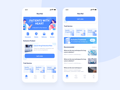 medical app app blue design medical medicine ui white