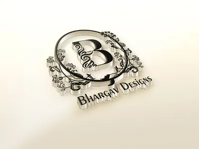 Bhargav Designs 3D logo 3d art animation design logo logodesign typogaphy