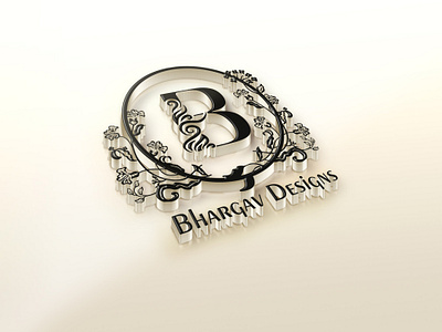 Bhargav Designs 3D logo 3d art animation design logo logodesign typogaphy
