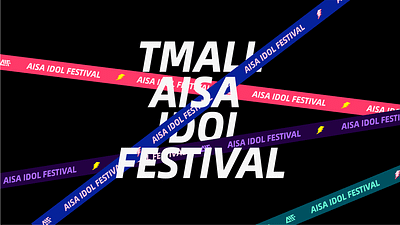 天猫亚洲偶像嘉年华 Tmall Aisa Idol Festival 1 aisa art asia brand branding color cool design festival flash idol letter logo music showreel tmall typeface