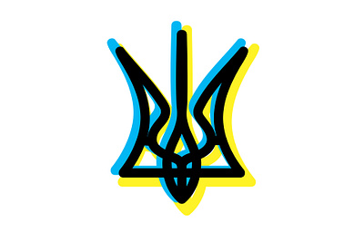 Logo for the Ukrainian community logo