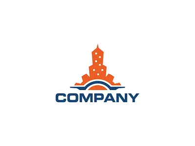 Gear Tower Logo building cog construction design estate factory gear industrial industry logo logo design logos manufacturing mechanical real estate services tech technology tower