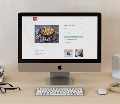 Product detail page redesign ui website