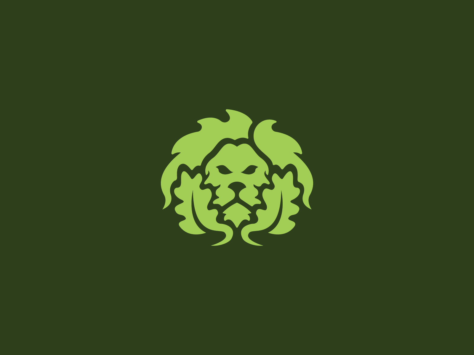 Example of Oak Lion Logo