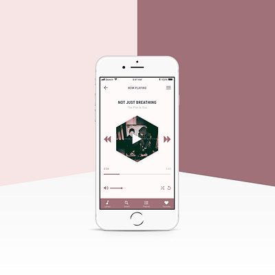 Music player app application daily ui music player ui