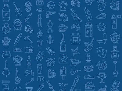 Daily Doodle design doodle flat icon icon set icons illustration illustrator line art logo