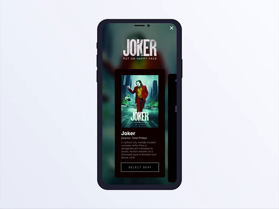 movie app animation app ui ux