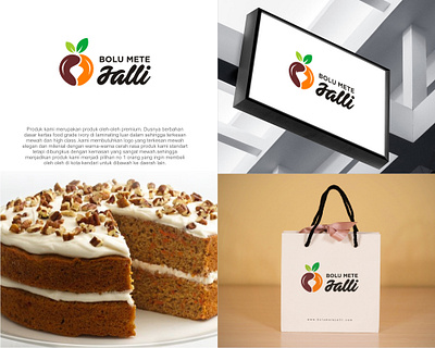 Bolu Jalli bake bakery branding cake design illustration logo logo design logo designer logodesign logos logotype roti vector