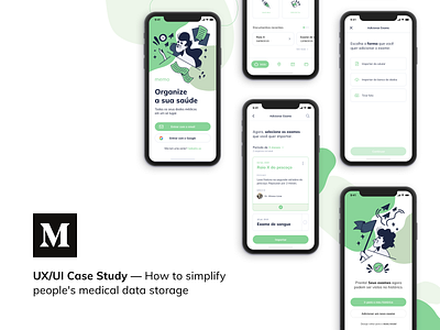 Memo - Medium article app app design article case study design illustration medium medium article product design ui ux ux case study