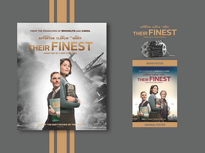 THEIR FINEST V3 2020 canada crave creative design creativity design disney illustrator inspiration itunes montreal netflix new photoshop poster poster art