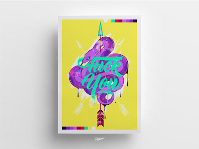 Fuck You branding calligraphy design illustration instagram lettering logo poster typography
