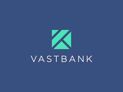 Vast Bank account accounting bank bank app bank card banking banking app brand brand design brand identity branding branding design design logo vast