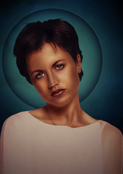 Dolores O'Riordan art cranberries design dolores illustration nikitiuk retouch арт никитюк